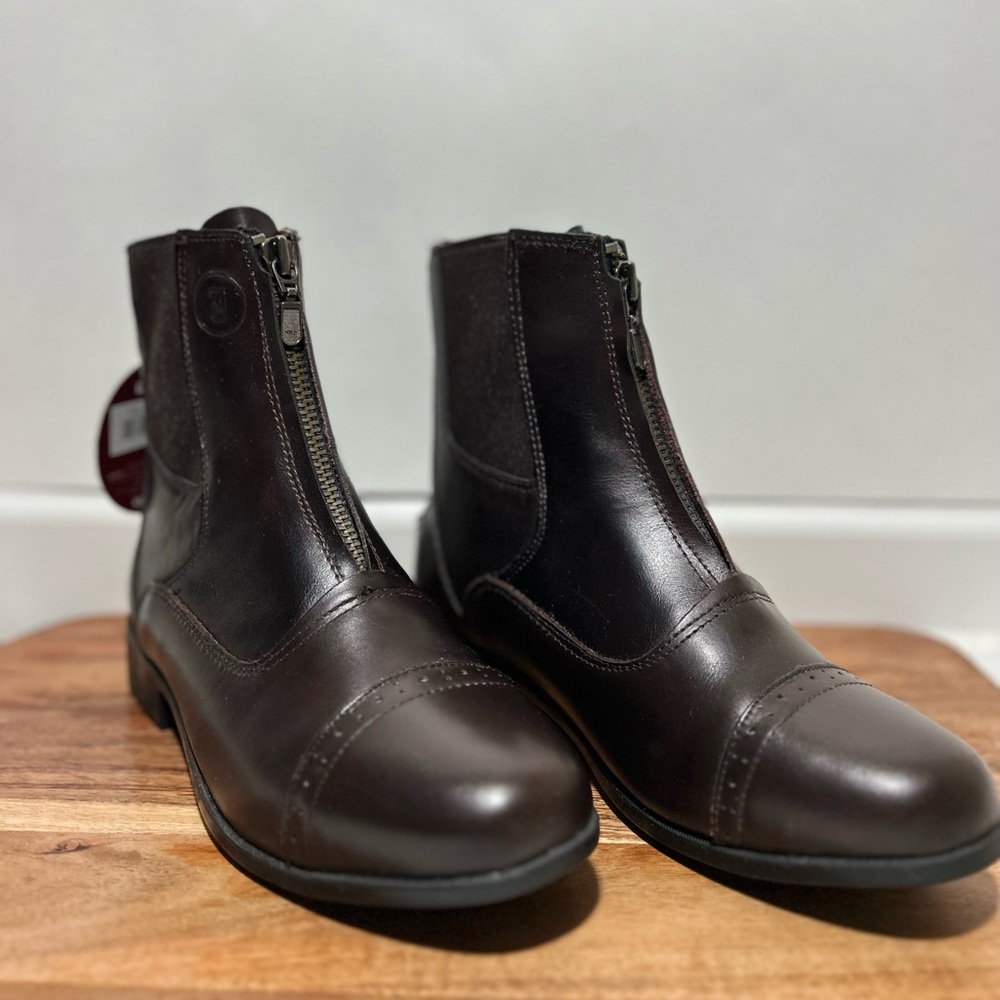 Justin Boots Dark Brown Ankle Boots